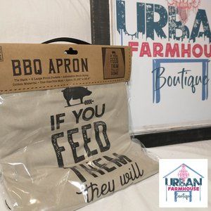 🚜🍒 BBQ Feed Them Apron